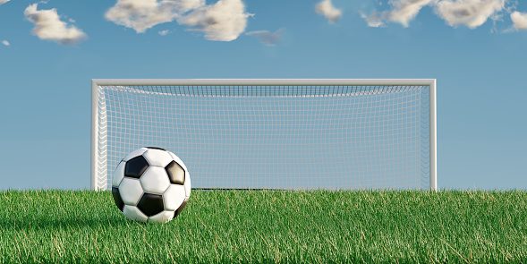 Soccer ball 3D illustration