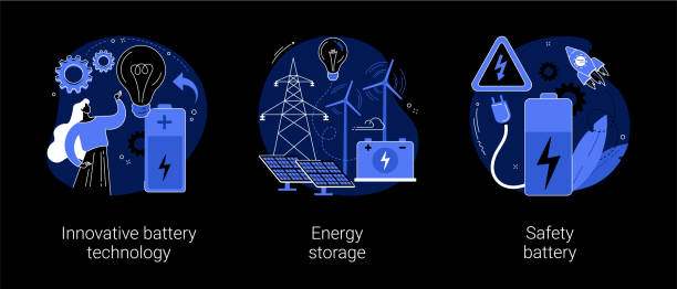 Li Battery Storage Vector 290+ Lithium Ion Battery Storage Stock Illustrations, Royalty-Free ...