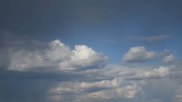 istock Dramatic cloudy sky in rainy windy weather 1324562846