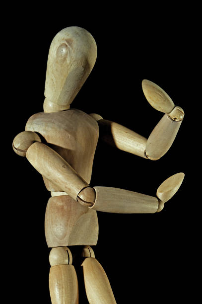 istock Anime Peripherals Model Joint Man Toy Ornaments Wooden Models 1324566182