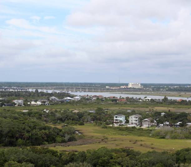 istock Aerial of Small Village 1324567064