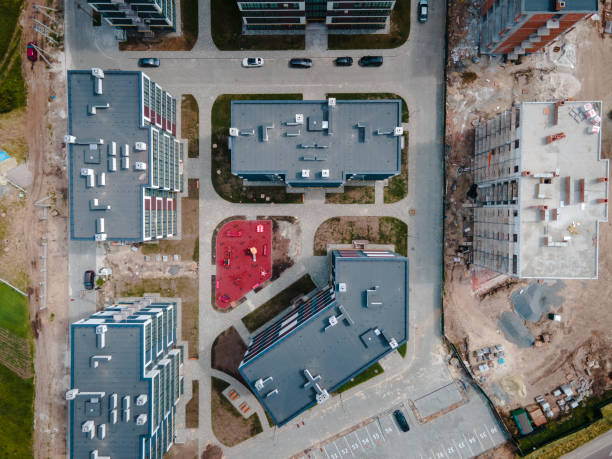istock overhead view of construction site apartments building 1324572651