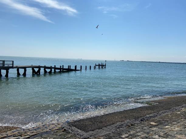 istock Southend-On-Sea - Sea Front with Pier in background 1324584241