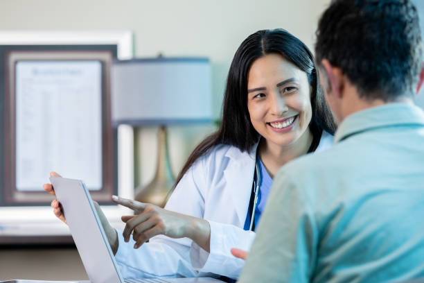 istock Woman who is a general practitioner discusses lab results with patient 1324584429