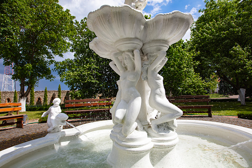 Roman Fountain in Arles, France
