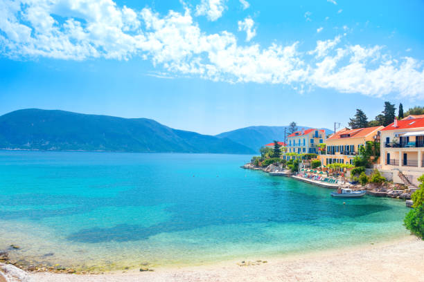 istock Fiskardo village, Kefalonia island, Greece 1324587265