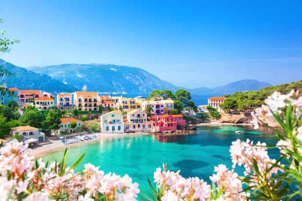 istock Assos village in Kefalonia, Greece 1324587277