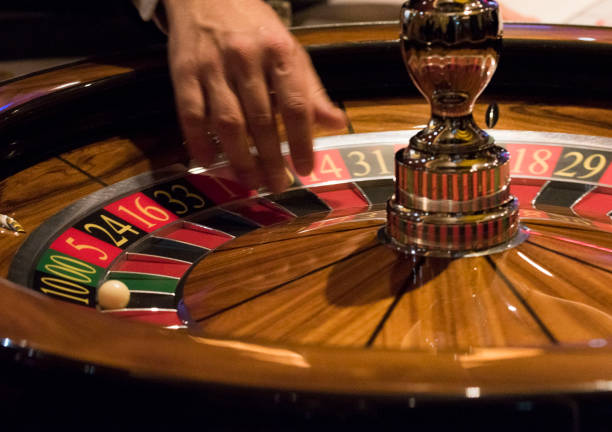 istock roulette game in a casino 1324593689