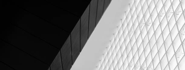 istock white and black line of architecture background 1324598846
