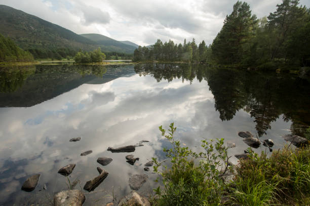 istock reflections on a loch in Scotland 1324605307