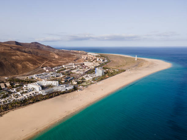 istock Jandia beach aerial view 1324607400
