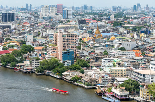 istock Aerial view of Bangkok 1324610302