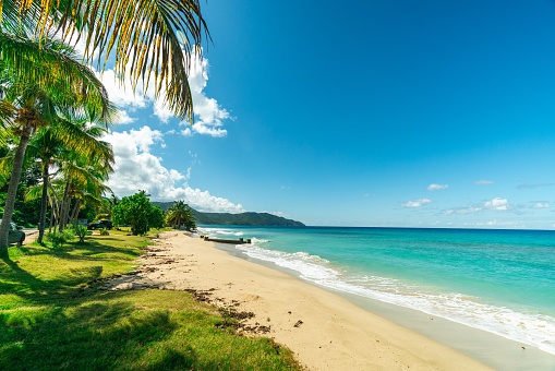 The pristine Cane Bay Beach in St. Croix US Virgin Islands