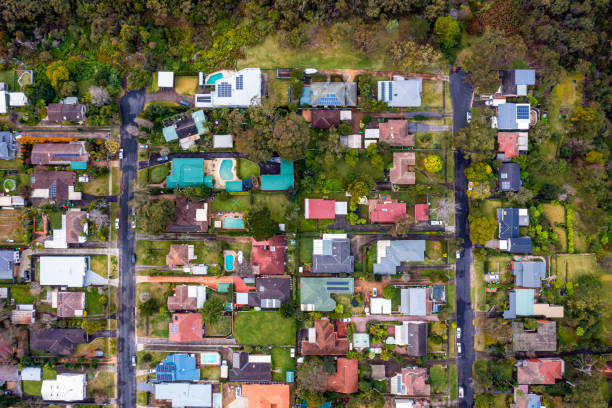 istock Sydney Suburb overhead perspective roof tops 1324629800