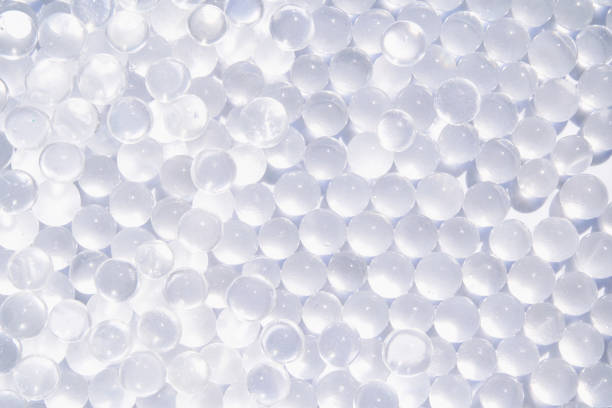 istock Cosmetic product trend background. Sun light. Round bubbles. 1324634199