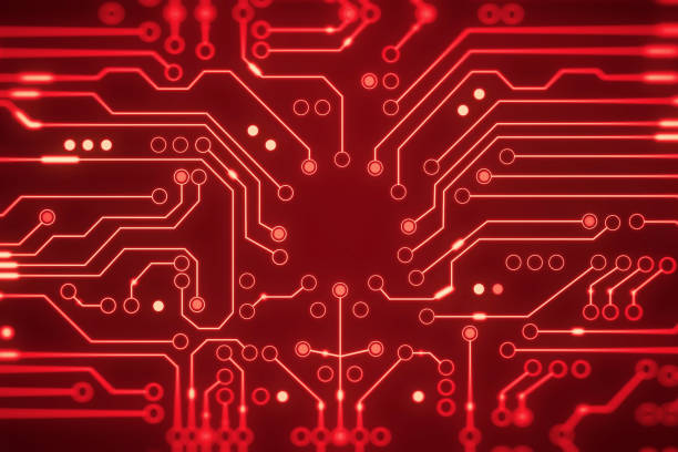2,000+ Computer Red Background Stock Illustrations, Royalty-Free Vector ...