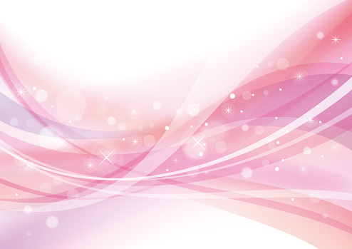 Abstract background with smooth curves, vector illustration.