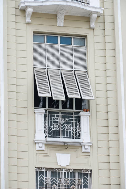 istock Window of a building of classical architecture and design. 1324641909