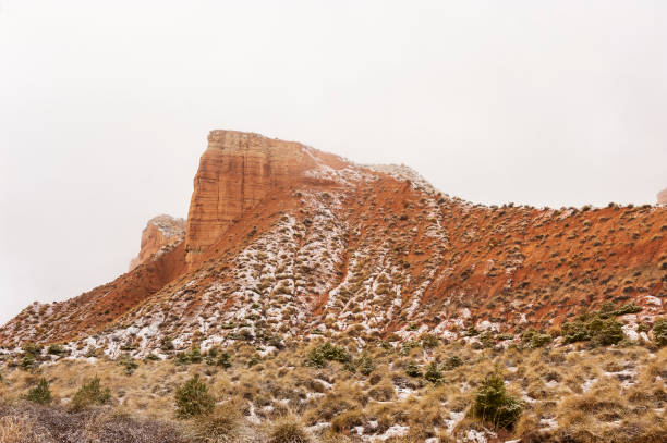 istock Snow in the desert. 1324648455