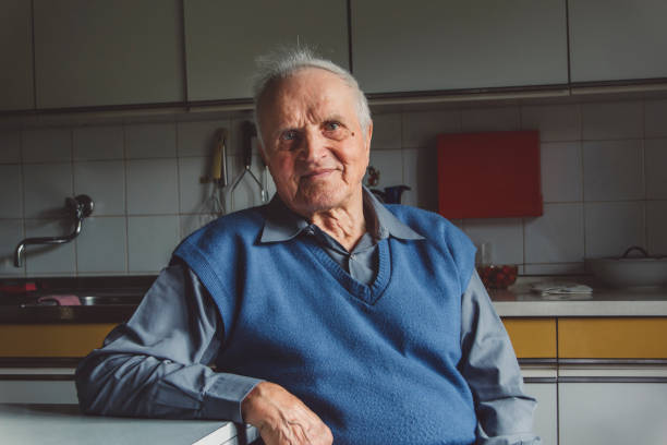 istock Portrait of an elderly man 1324650175