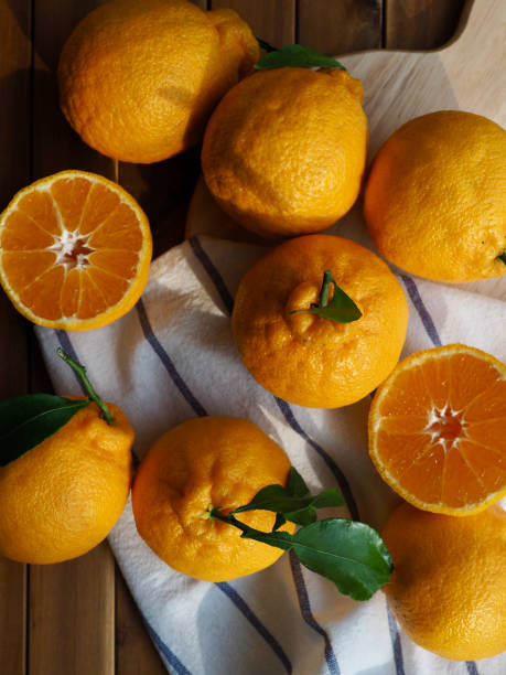 istock Fresh Organic Natural Fruit Jeju Hallabong, Citrus 1324651835