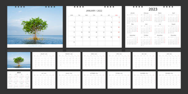 Desktop Wallpaper Calendar Illustrations, Royalty-Free Vector Graphics &  Clip Art - iStock