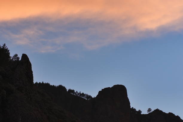 istock Beautiful sunset in the mountains 1324653848