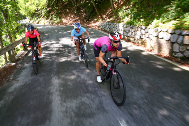 istock Female friends cycling 1324663298