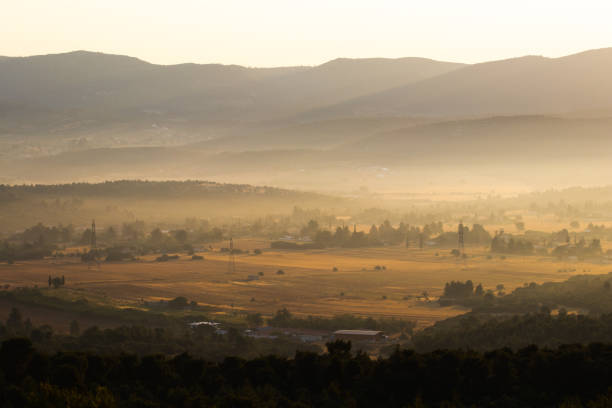 istock Sanny valley in Greece. 1324663520