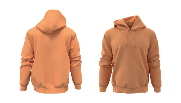 istock Blank hooded sweatshirt mockup for print 1324663940