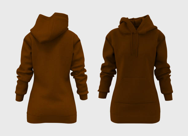 istock Blank hooded sweatshirt mockup for print 1324663942