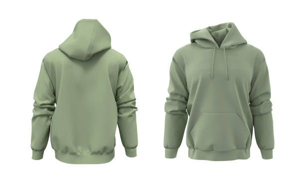 istock Blank hooded sweatshirt mockup for print 1324663961