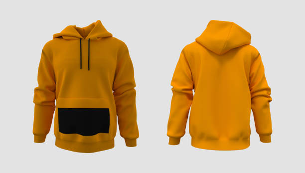 istock Blank hooded sweatshirt mockup for print 1324664646