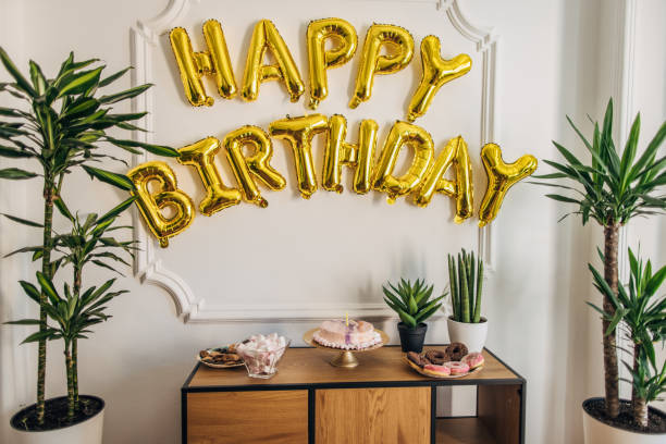 istock Decoration for birthday party 1324673618