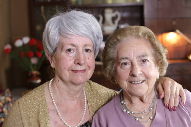 istock Two senior girlfriends having a good time 1324681748