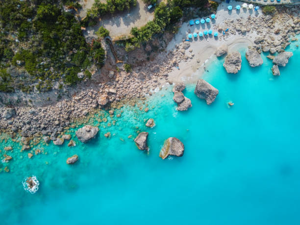 istock Megali Petra beach, Lefkada, Greece 1324697810