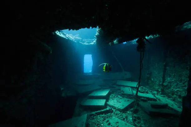 Wreck diving on the Thistelgorm
