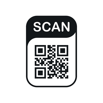 Veluddannet tilbede medaljevinder Qr Code Scan Label Scan Qr Code Icon Scan Me Text Vector Illustration Stock  Illustration - Download Image Now - iStock