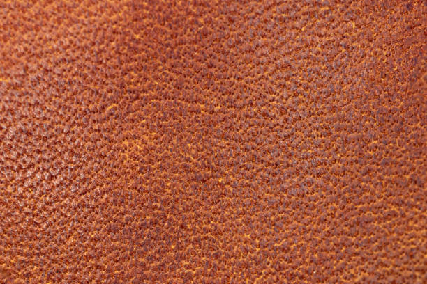 istock Brown genuine leather texture background high resolution close-up photo 1324712886