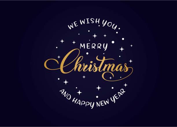 istock Merry Christmas vector text Calligraphic Lettering design card template. Winter holidays related typographic quote. Vector illustration. 1324717425
