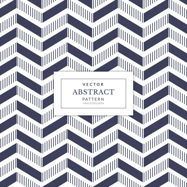 Vector illustration of Seamless chevron pattern. Seamless chevron pattern retro vintage style.