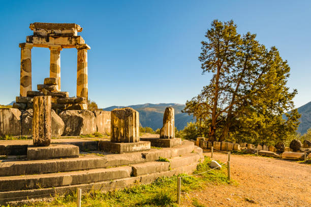 istock Delfos Oracle, Peloponese, Greece 1324722188
