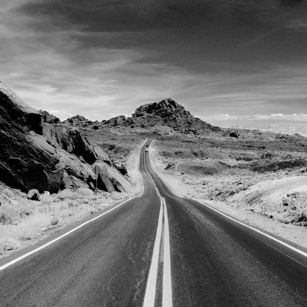 istock Desert Road to Valley of Fire. 1324725590