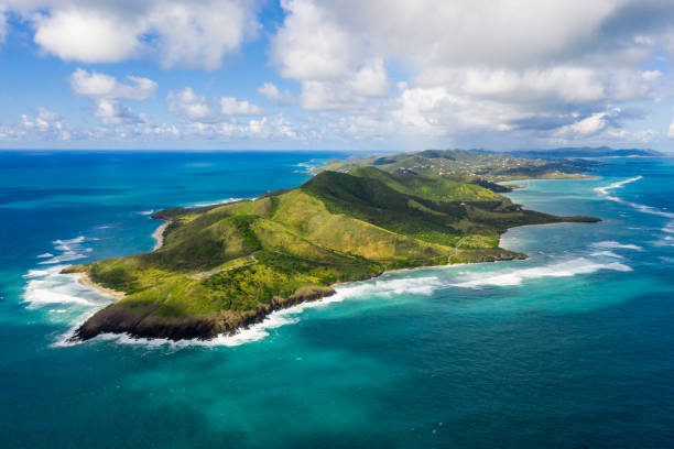 Point Udall in St. Croix US Virgin Islands