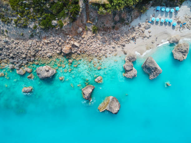 istock Megali Petra beach, Lefkada, Greece 1324726895