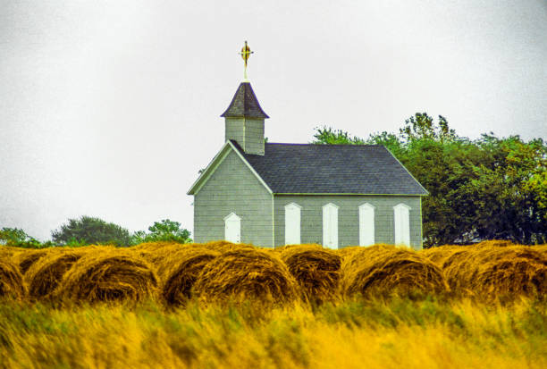 istock Texas country rural church 1324727137
