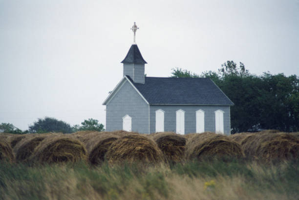 istock Texas country rural church 1324727257