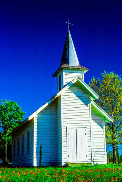 istock Texas country rural church 1324728263