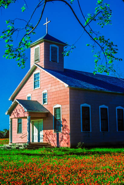 istock Texas country rural church 1324728372