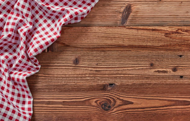 istock Cooking table with kitchen towel or napkin 1324733161